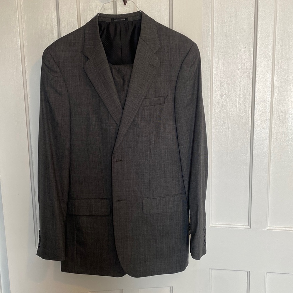Alfani men’s suit set, gray, like new, L34